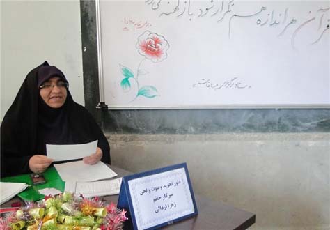 بانوی استهبانی که در کمتر از ۹ ماه حافظ کل قرآن شد